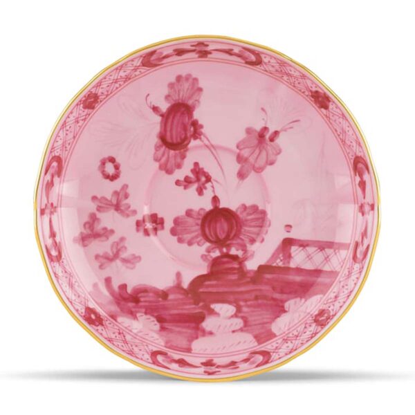 Ginori 1735 Oriente Italiano Porpora Tea Saucer | Kneen & Co