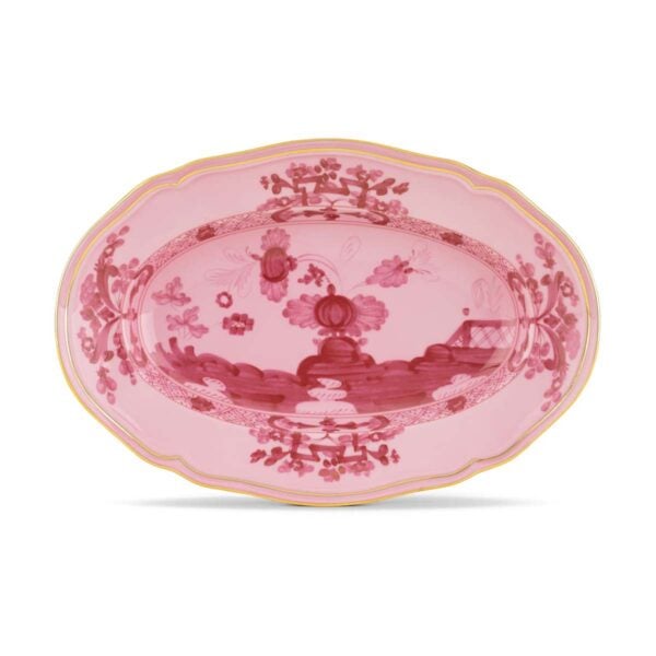 GINORI-OrienteItal-PORPORA-003RG00-FRV000010220G00124200-1200x1200-100KB Ginori 1735 Oriente Italiano Porpora Pickle Dish | Kneen & Co