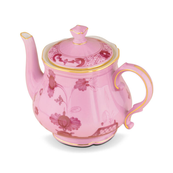Ginori 1735 Oriente Italiano Porpora Teapot | Kneen & Co