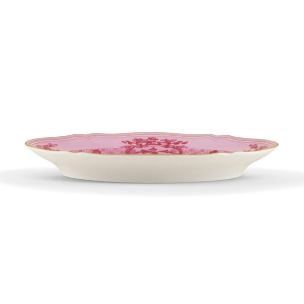 Ginori 1735 Oriente Italiano Porpora Oval Platter | Kneen & Co