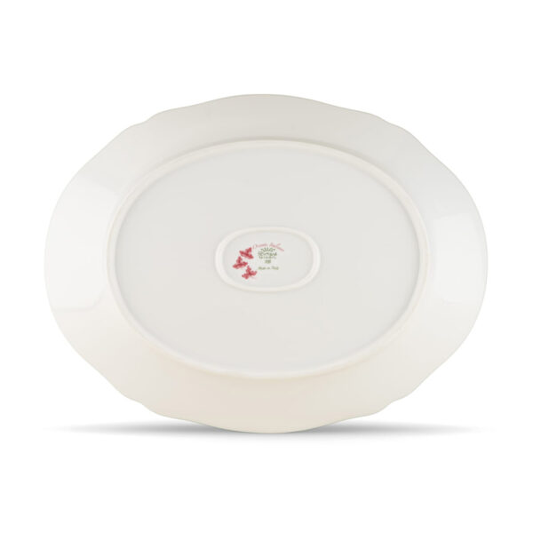 Ginori 1735 Oriente Italiano Porpora Oval Platter | Kneen & Co