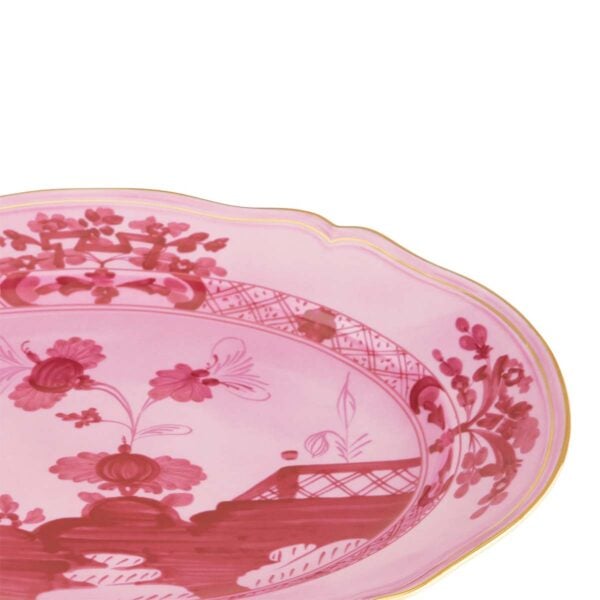 GINORI-OrienteItal-PORPORA-003RG00 FVS130010385G00124200_2-1200x1200-100KB Ginori 1735 Oriente Italiano Porpora Large Oval Platter | Kneen & Co