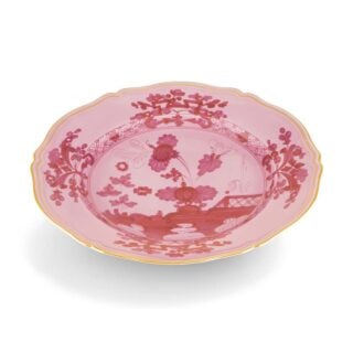 Ginori 1735 Oriente Italiano Porpora Round Platter | Kneen & Co