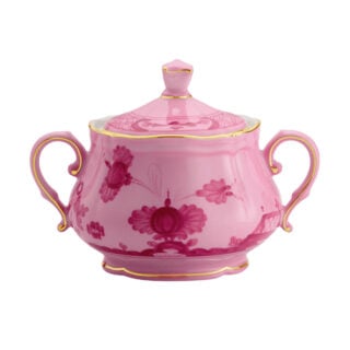 Ginori 1735 Oriente Italiano Porpora Sugar Bowl | Kneen & Co