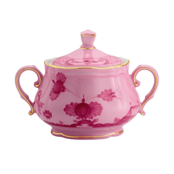 Ginori 1735 Oriente Italiano Porpora Sugar Bowl | Kneen & Co