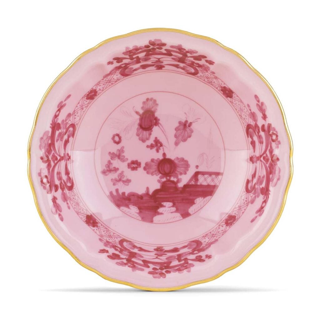 Ginori 1735 Oriente Italiano Porpora Fruit Bowl | Kneen & Co