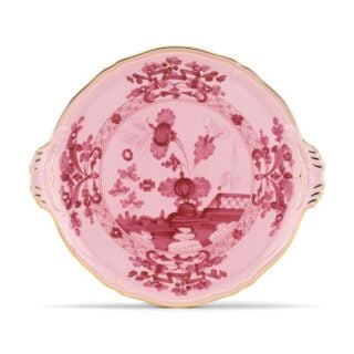 Ginori 1735 Oriente Italiano Porpora Cake Plate | Kneen & Co