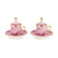 Ginori 1735 Oriente Italiano Porpora Coffee Cup – Set of 2 | Kneen & Co