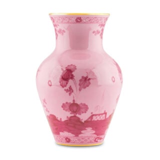 Ginori 1735 Oriente Italiano Porpora Ming Vase | Kneen & Co