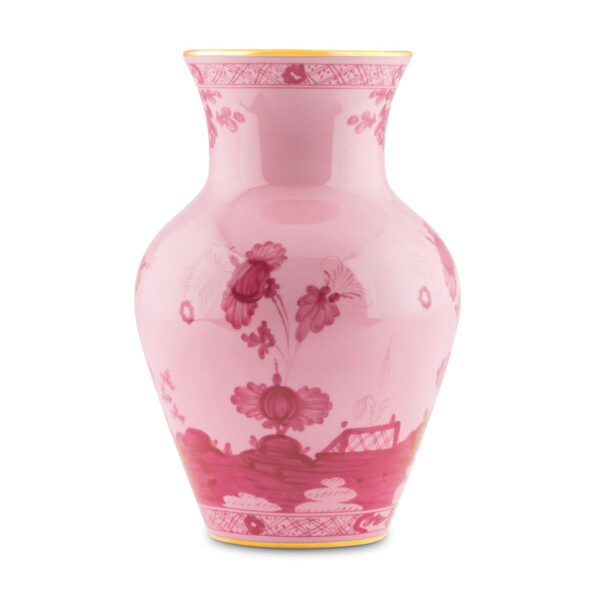 Ginori 1735 Oriente Italiano Porpora Ming Vase | Kneen & Co