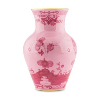 Ginori 1735 Oriente Italiano Porpora Ming Vase | Kneen & Co