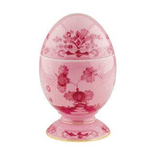 Ginori 1735 Oriente Italiano Porpora Egg | Kneen & Co
