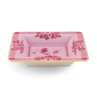 Ginori 1735 Oriente Italiano Porpora Squared Vide Poche | Kneen & Co