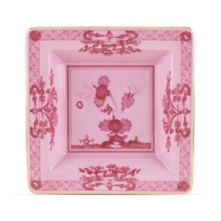 Ginori 1735 Oriente Italiano Porpora Squared Vide Poche | Kneen & Co