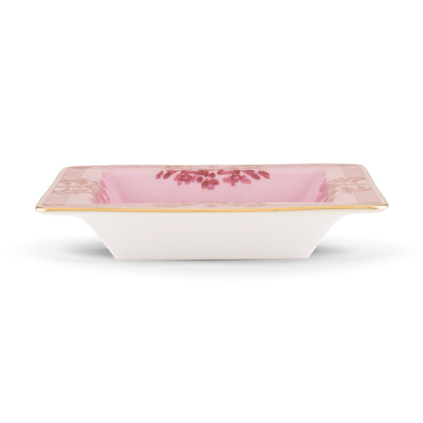Ginori 1735 Oriente Italiano Porpora Squared Vide Poche | Kneen & Co