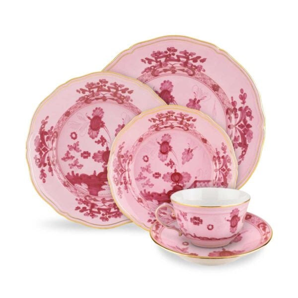 Ginori 1735 Oriente Italiano Porpora Dinnerware | Kneen & Co