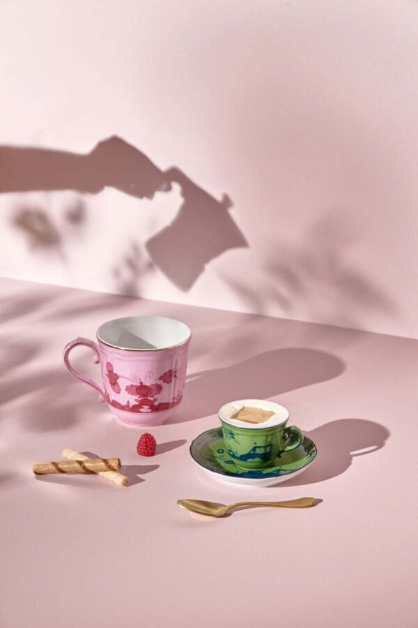 GINORI-OrienteItaliano-20250619-ESTATE1167-1200w-100KB Ginori 1735 Oriente Italiano assorted dinnerware set on table | Kneen & Co