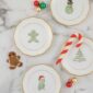 Herend Christmas Dinnerware set on table | Kneen & Co