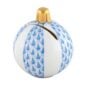 Herend Holiday Ornament Place Card Holder in Blue | Kneen & Co