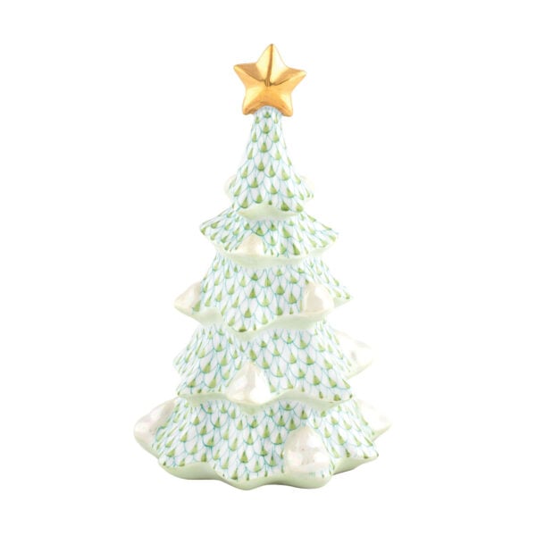 HEREND-HOLIDAY-SVHV1-16292-0-00-1200x1200-100KB Herend Holiday Medium Christmas Tree in Keylime | Kneen & Co