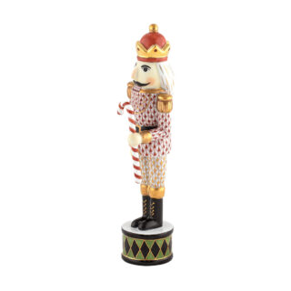 Herend Holiday Nutcracker with Candy Cane | Kneen & Co
