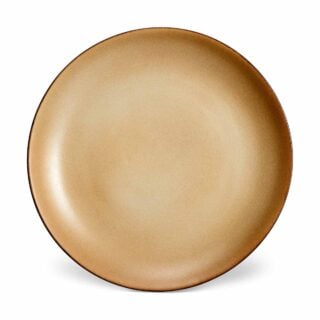 L'Objet Terra Leather Charger | Kneen & Co