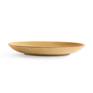 L'Objet Terra Leather Charger | Kneen & Co