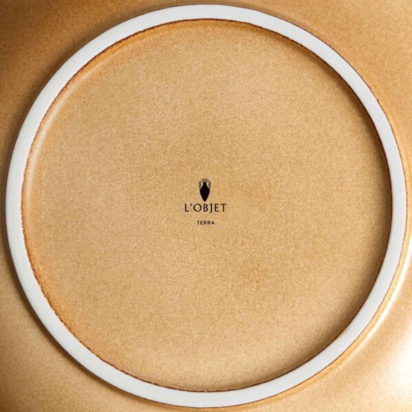 L'Objet Terra Leather Charger | Kneen & Co