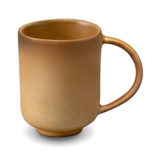 L'Objet Terra Leather Mug | Kneen & Co