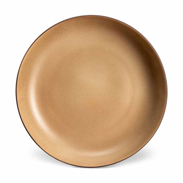 L'Objet Terra Leather Medium Coupe Bowl | Kneen & Co