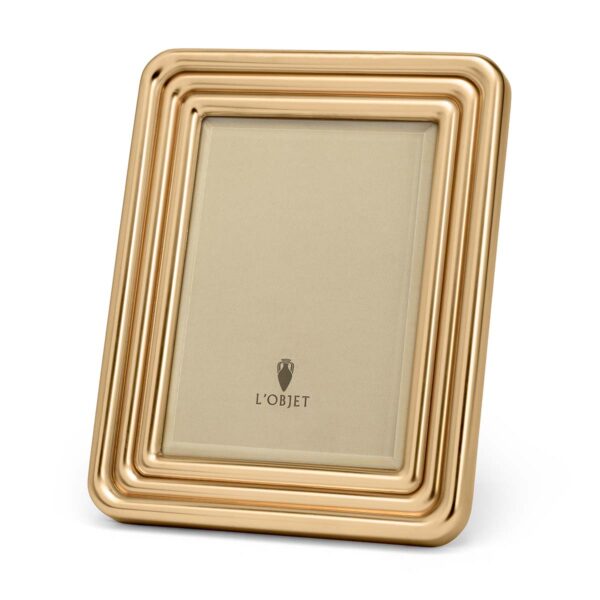 L’Objet Concorde Gold Frame 4x6 | Kneen & Co