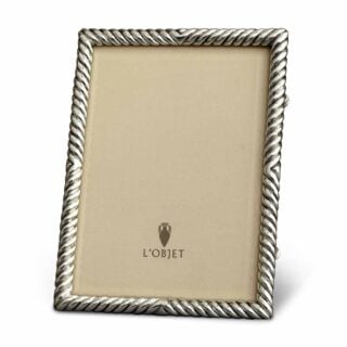 L’Objet Deco Twist Platinum Frame