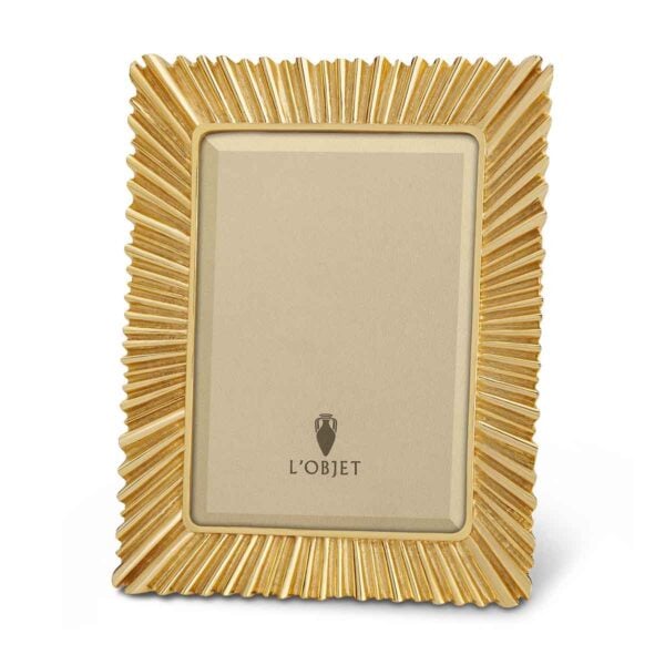 L’Objet Ray Gold Frame 4x6 | Kneen & Co