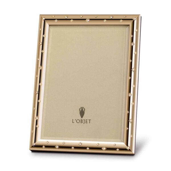 L’Objet Stars Gold Frame 4x6 | Kneen & Co