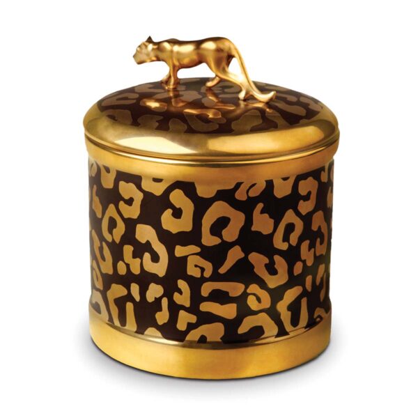 L’Objet Leopard Candle | Kneen & Co