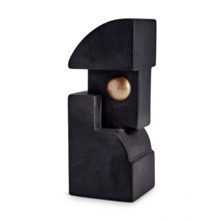 L'Objet Cubisme Black & Gold Bookend | Kneen & Co