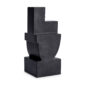 L’Objet Cubisme Black Bookend | Kneen & Co