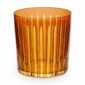 L'Objet Prism Amber Double Old Fashioned Glasses - Set of 4 | Kneen & Co