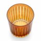 L'Objet Prism Amber Double Old Fashioned Glasses - Set of 4 | Kneen & Co