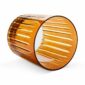 L'Objet Prism Amber Double Old Fashioned Glasses - Set of 4 | Kneen & Co