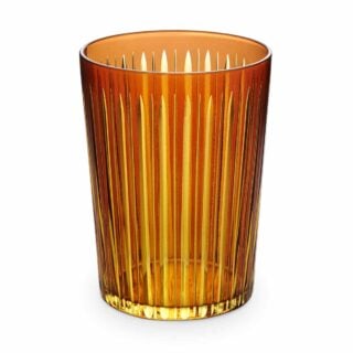 L'Objet Prism Amber Highball Glasses - Set of 4 | Kneen & Co