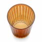 L'Objet Prism Amber Highball Glasses - Set of 4 | Kneen & Co