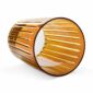 L'Objet Prism Amber Highball Glasses - Set of 4 | Kneen & Co