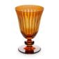 L'Objet Prism Amber Wine Glasses - Set of 4 | Kneen & Co