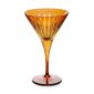 L'Objet Prism Amber Martini Glasses - Set of 4 | Kneen & Co