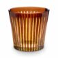 L'Objet Prism Amber Ice Bucket + Tongs | Kneen & Co
