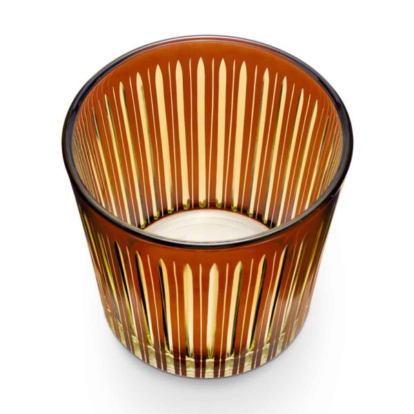 L'Objet Prism Amber Ice Bucket + Tongs | Kneen & Co