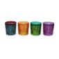 L'Objet Prism Assorted Double Old Fashioned Glasses - Set of 4 | Kneen & Co
