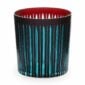 L'Objet Prism Bordeaux Double Old Fashioned Glasses - Set of 4 | Kneen & Co