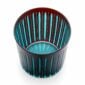 L'Objet Prism Bordeaux Double Old Fashioned Glasses - Set of 4 | Kneen & Co